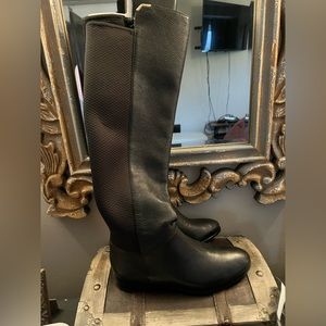 NIB Cole Haan black knee high boot 10